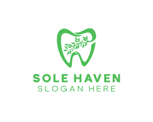 Green Dental Dentist logo design