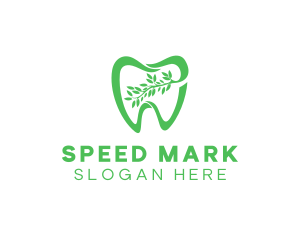 Green Dental Dentist logo design