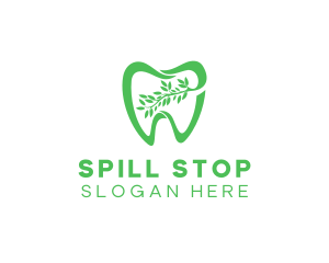 Green Dental Dentist logo design