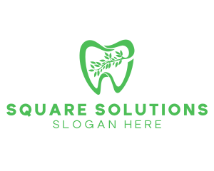 Green Dental Dentist logo design