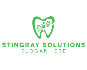 Green Dental Dentist logo design