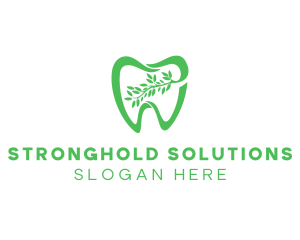 Green Dental Dentist logo design