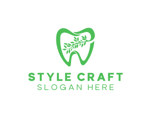 Green Dental Dentist logo design