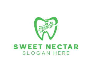 Green Dental Dentist logo design