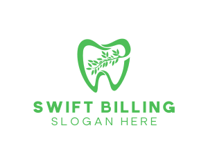 Green Dental Dentist logo design