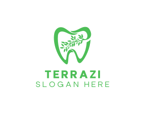 Green Dental Dentist logo design