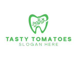 Green Dental Dentist logo design