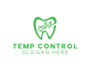 Green Dental Dentist logo design