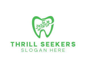 Green Dental Dentist logo design