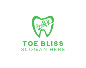 Green Dental Dentist logo design