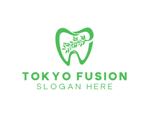 Green Dental Dentist logo design