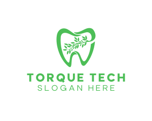 Green Dental Dentist logo design