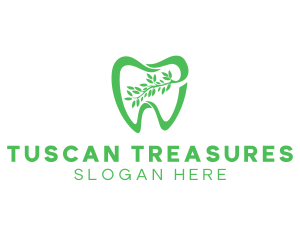 Green Dental Dentist logo design