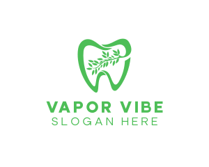 Green Dental Dentist logo design