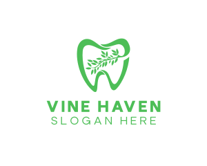 Green Dental Dentist logo design