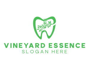 Green Dental Dentist logo design