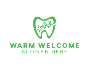 Green Dental Dentist logo design