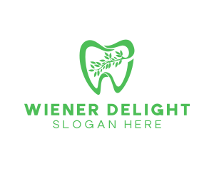 Green Dental Dentist logo design