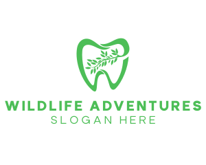 Green Dental Dentist logo design