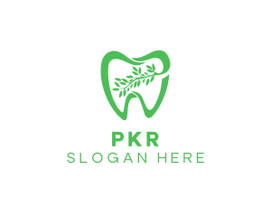 Green Dental Dentist logo design