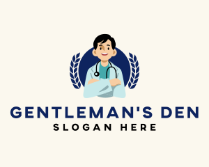 Male - Medical Male Doctor logo design