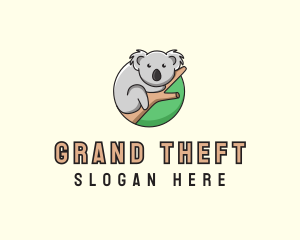 Veterinarian - Happy Koala Branch logo design