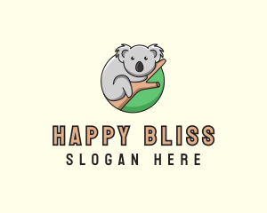 Happy Koala Branch logo design