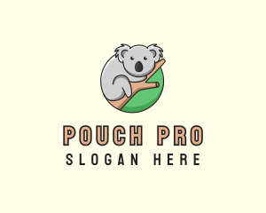 Happy Koala Branch logo design