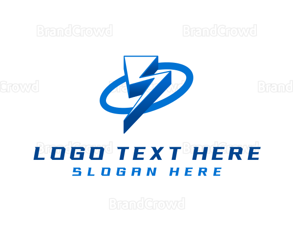 Lightning Bolt Power Logo