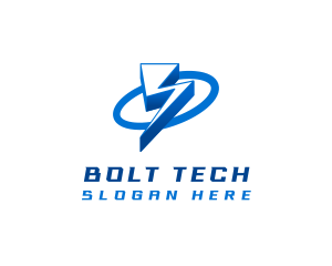 Bolt - Lightning Bolt Power logo design