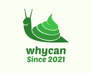 Pet Shop - Green Poop Snail logo design