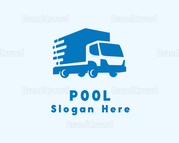 Truck Loading Delivery Logo