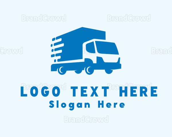 Truck Loading Delivery Logo