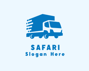 Truck Loading Delivery Logo