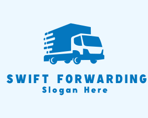 Truck Loading Delivery logo design