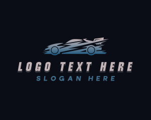 Transport - Speed Motorsport Racing logo design