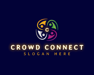 Crowd - Community Crowd Consulting logo design