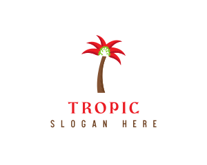 Chili Palm Tree logo design