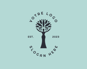 Organic Tree Lady  Logo