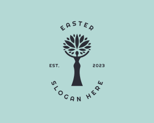 Skin Care - Organic Tree Lady logo design