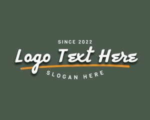 Retro - Retro Apparel Business logo design