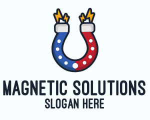 Magnetic - Magnetic Horeshoe Voltage logo design