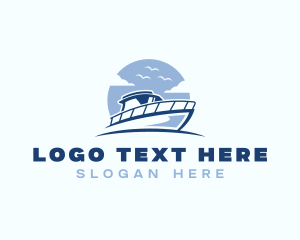 Yacht - Yacht Boat Transport logo design