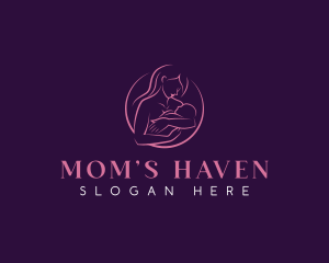 Mother Baby Parenting logo design