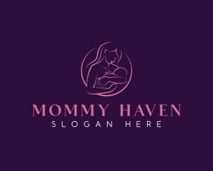 Mother Baby Parenting logo design