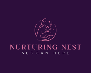 Parent - Mother Baby Parenting logo design