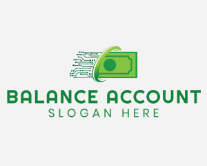 Account - Digital Money Exchange logo design