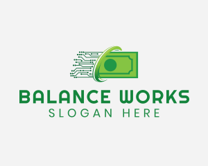 Account - Digital Money Exchange logo design