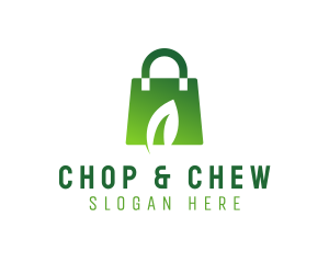 Leaf Shopping Bag Logo