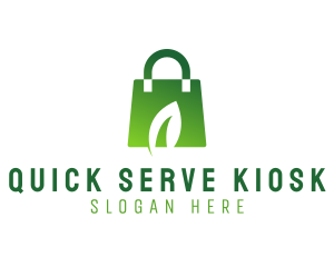 Leaf Shopping Bag logo design